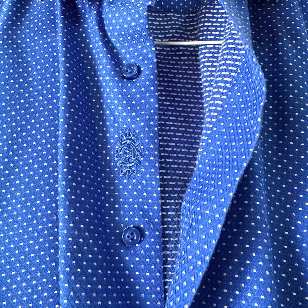 Robert Graham - Long Sleeve Button Up Dress Shirt - Size 42 / 16.5 - Picture 4 of 10